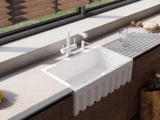 Смеситель для кухни Omoikiri Takamatsu-S-PW белый